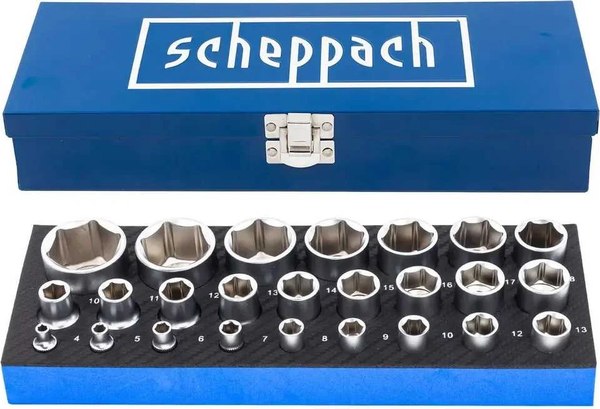 Набор головок слесарных Scheppach Sch-50121G
