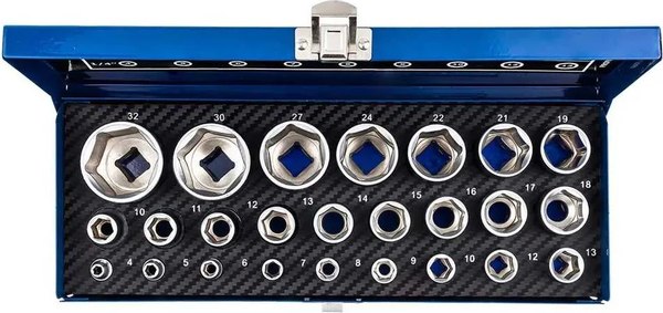 Набор головок слесарных Scheppach Sch-50121G