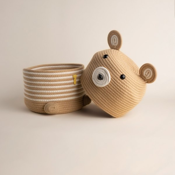 Корзина Sima-Land Home Медведь / 10158711