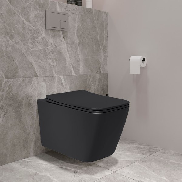 Унитаз подвесной Lauter Magdeburg с жестким сиденьем Soft Close / 21103EC