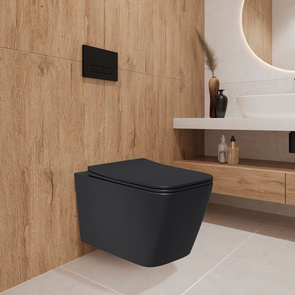 Унитаз подвесной Lauter Magdeburg с жестким сиденьем Soft Close / 21103EC