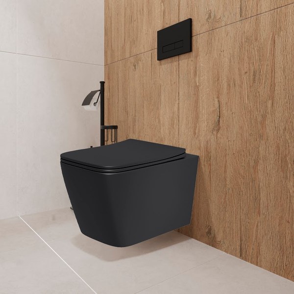 Унитаз подвесной Lauter Magdeburg с жестким сиденьем Soft Close / 21103EC