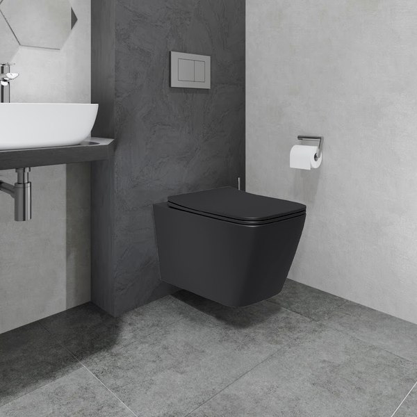 Унитаз подвесной Lauter Magdeburg с жестким сиденьем Soft Close / 21103EC