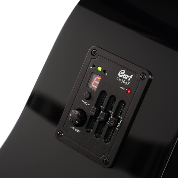 Электроакустическая гитара Cort Earth 60CE BK