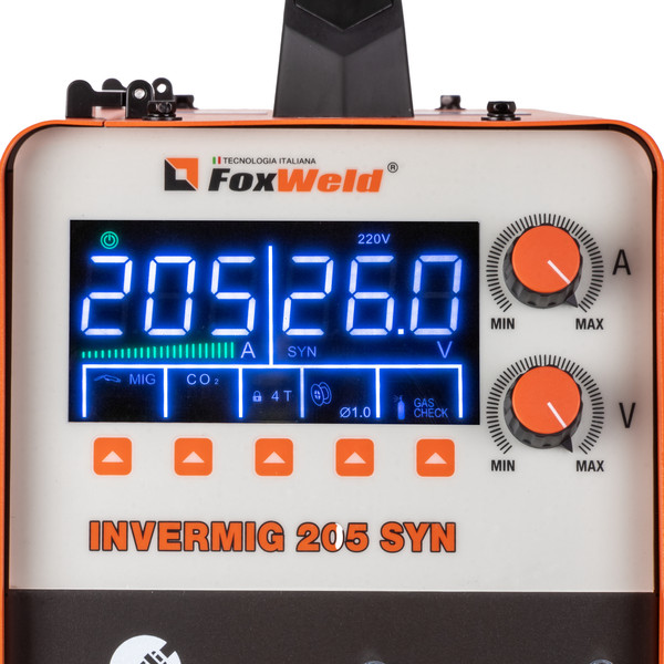 Полуавтомат сварочный FoxWeld Invermig 205 SYN / 9394