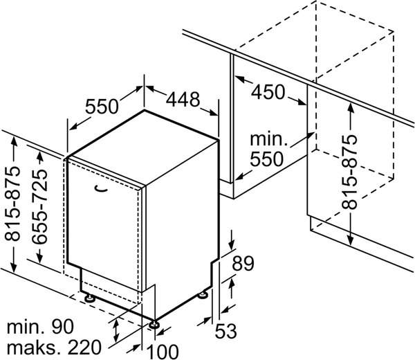 Посудомоечная машина Bosch SPV4EKX24E