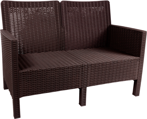 Диван садовый ВПМ Ротанг 2-х местный / 6199037 - фото