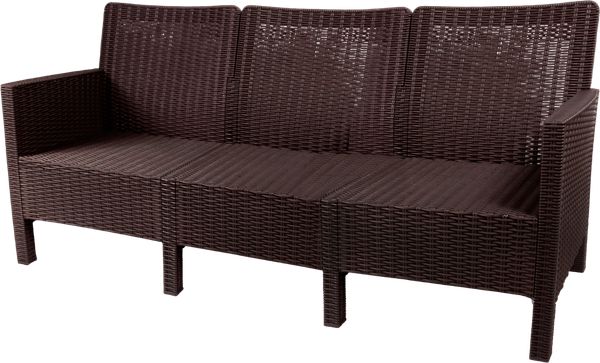 Диван садовый ВПМ Ротанг 3-х местный / 6199036 - фото