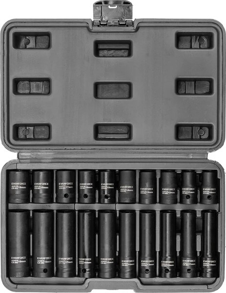 Набор головок слесарных Everforce EF-4201-5K