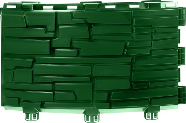 Компостер ВПМ Усиленный / 6199378 (1170л, темно-зеленый/желтый)