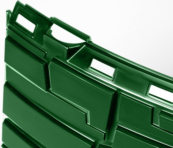 Компостер ВПМ Усиленный / 6199378 (1170л, темно-зеленый/желтый)