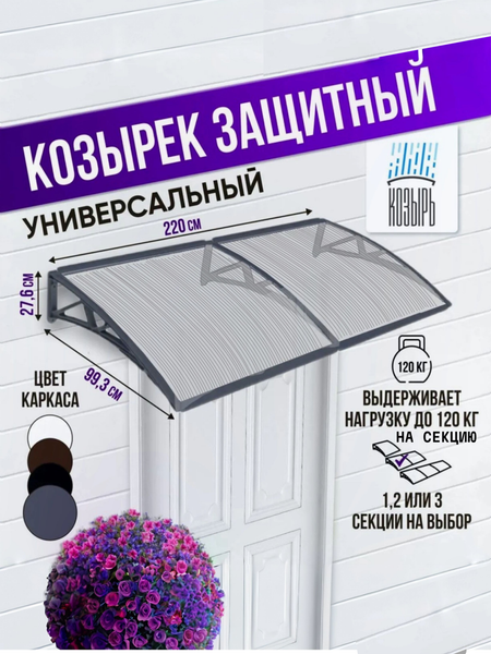 Козырек ВПМ Двойной / 6199294