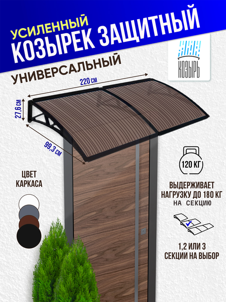 Козырек ВПМ Двойной / 6199296