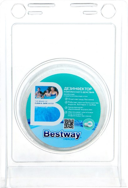 Средство для очистки бассейна Bestway Комплексная дезинфекция - фото
