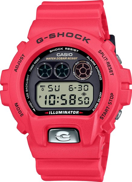 Часы наручные мужские Casio DW-6900TR-4E - фото