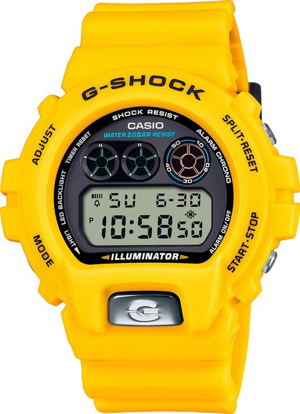 Часы наручные мужские Casio DW-6900TR-9E - фото