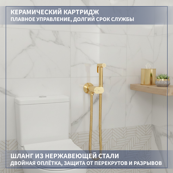 Гигиенический душ со смесителем Lauter Neo 21LT0474GL