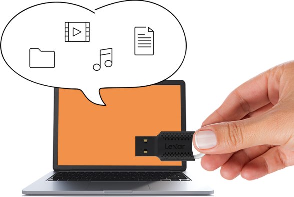 USB flash накопитель Lexar JumpDrive V40 64GB (LJDV40-64GAB)