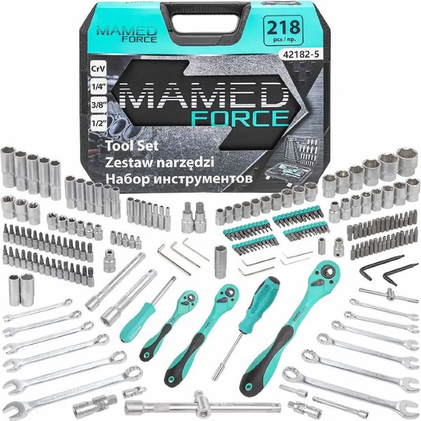 Универсальный набор инструментов MAMEDFORCE MF-42182-5 - фото