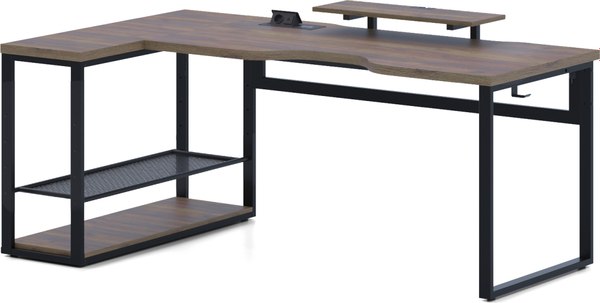 Компьютерный стол Millwood Каир угловой с полкой 200х120х93
