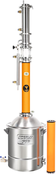 Дистиллятор бытовой ДОБРЫЙ ЖАР Lux 3 дюйма - фото