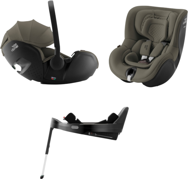 Автокресло Britax Romer 3в1 Baby-Safe Pro + Vario Base 5z + Dualfix 5z Lux - фото