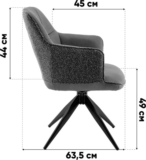 Стул Stool Group Naya OS-2468K TY15-9PU+OTE CL-355