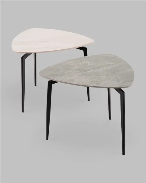 Журнальный столик Stool Group Alara OC-24014T (светлая керамика)