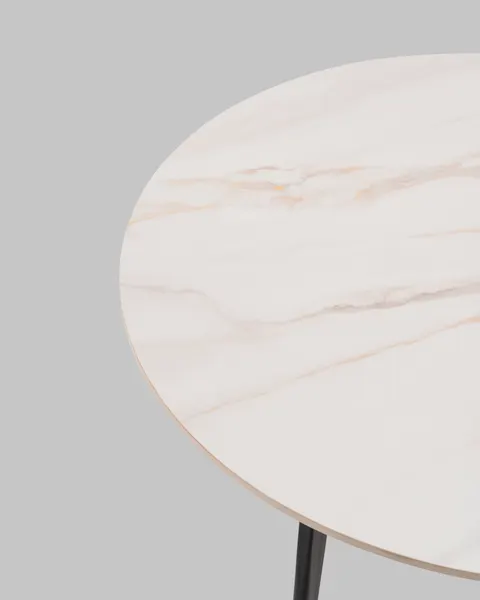 Журнальный столик Stool Group Aliara OC-24014R (светлая керамика)