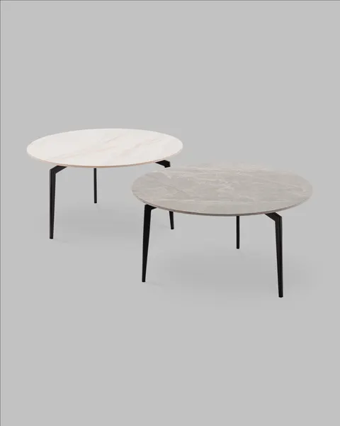 Журнальный столик Stool Group Aliara OC-24014R (светлая керамика)