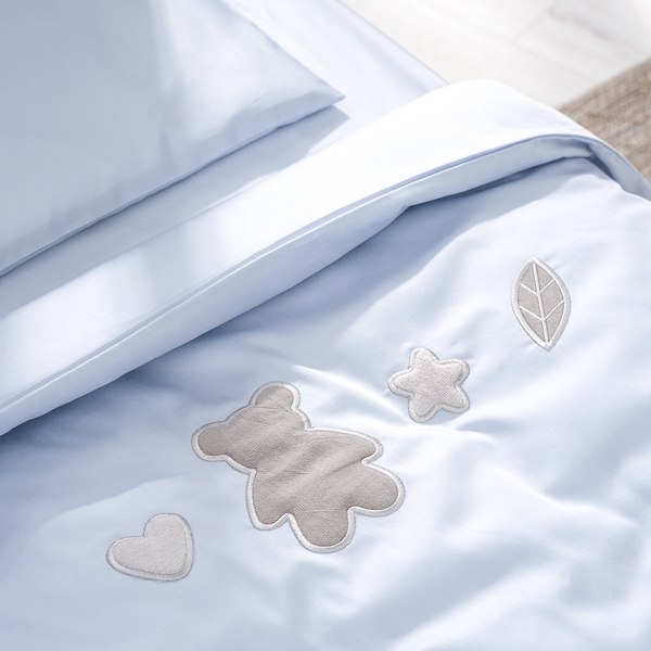 Комплект постельный для малышей Perina Teddy Sateen Collection / ТДСК2-01.10/40 - фото