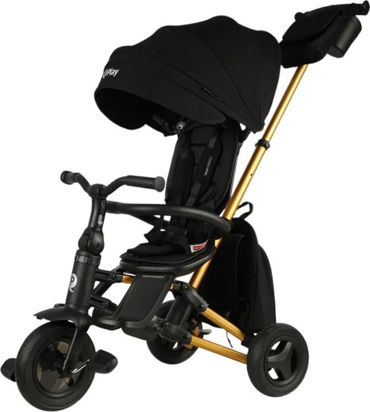 Трехколесный велосипед с ручкой QPlay Rider Sl / S700-17 - фото