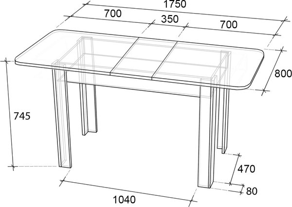 Обеденный стол Артём-Мебель СН 130.02