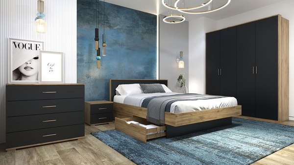 Комплект мебели для спальни Мебель-КМК Мишель 1 КМК 1040 - фото