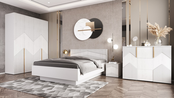 Комплект мебели для спальни Мебель-КМК Оливия 1 КМК 1024 - фото