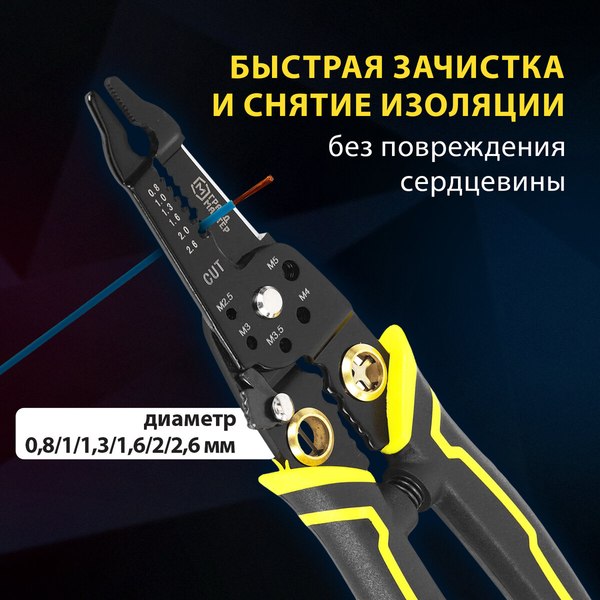 Плоскогубцы Грандмастер Многофункциональные PL-205 / 671261