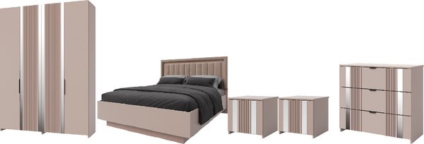 Комплект мебели для спальни Мебель-КМК Харди 11 КМК 1014 - фото