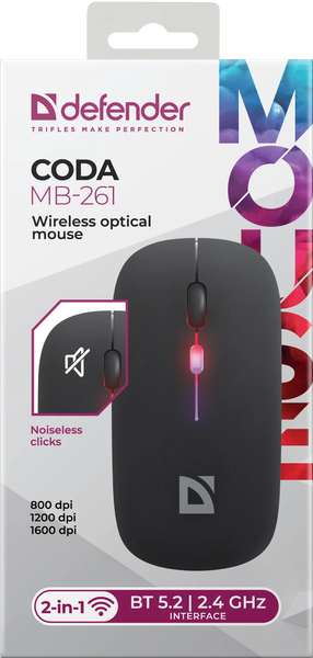 Мышь Defender Coda MB-261 / 52261
