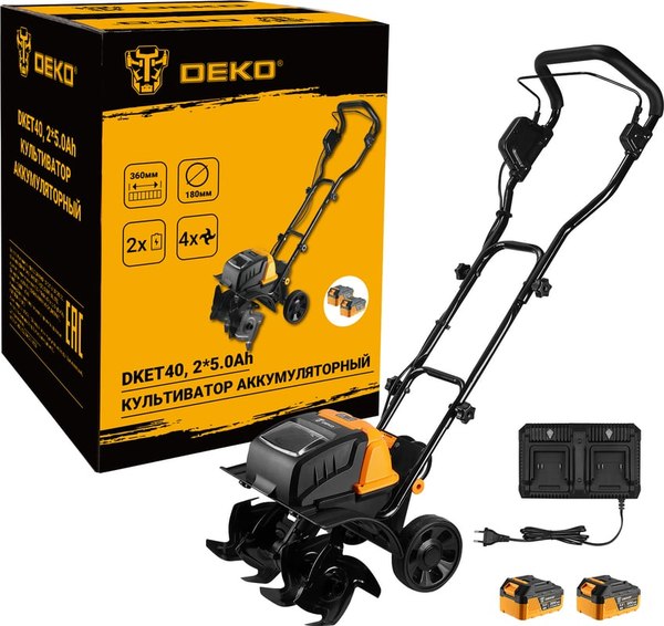 Миникультиватор электрический Deko DKET40 / 085-2023 - фото
