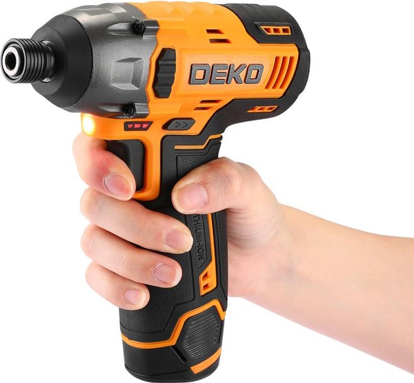 Аккумуляторный шуруповерт Deko DKIS12FU-Li / 085-1110