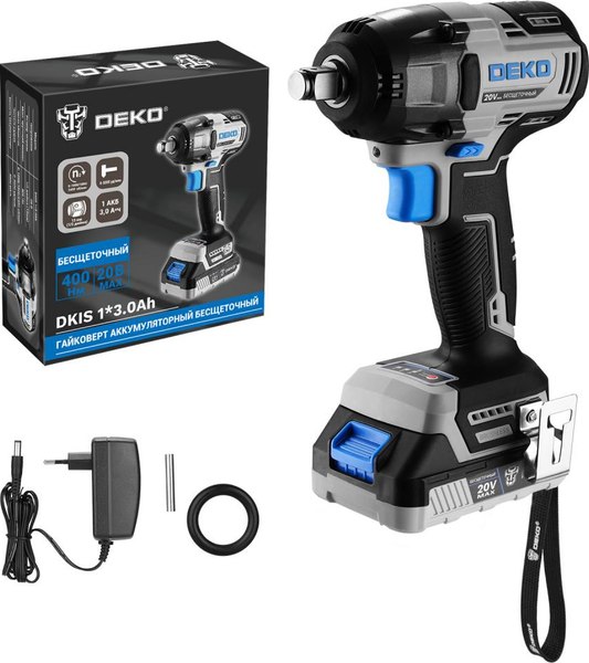 Аккумуляторный гайковерт Deko DKIS / 085-1067 - фото