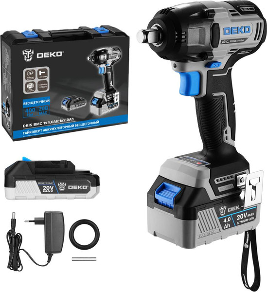 Аккумуляторный гайковерт Deko DKIS / 085-1124 - фото