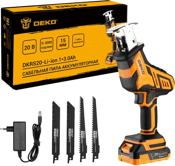 Сабельная пила Deko DKRS20 / 085-1069 - фото