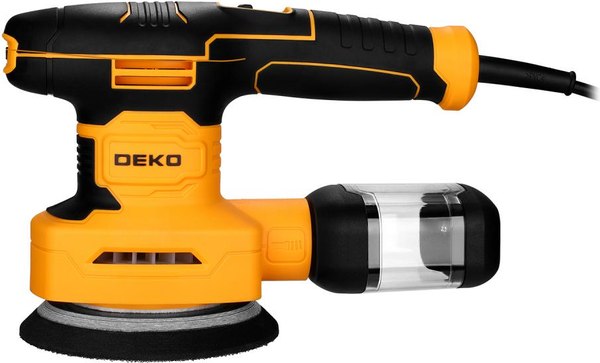 Эксцентриковая шлифовальная машина Deko DKS400W / 085-1058