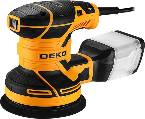 Эксцентриковая шлифовальная машина Deko ZKG400 / 081-1004 - фото