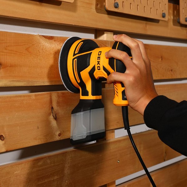 Эксцентриковая шлифовальная машина Deko ZKG400 / 081-1004