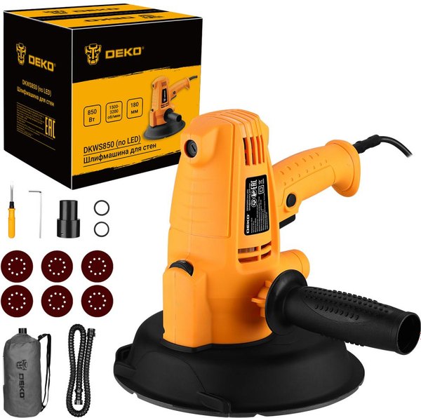 Шлифовальная машина для стен Deko DKWS850 / 085-1059 - фото