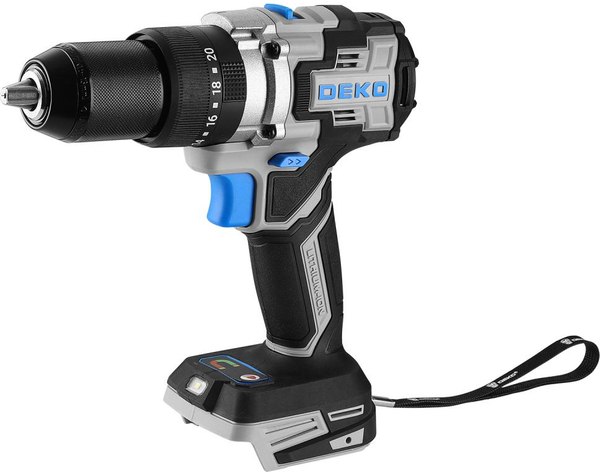 Аккумуляторная дрель-шуруповерт Deko DKCID20 PRO / 063-4457