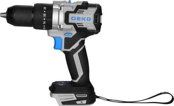 Аккумуляторная дрель-шуруповерт Deko DKCID20 PRO / 063-4457