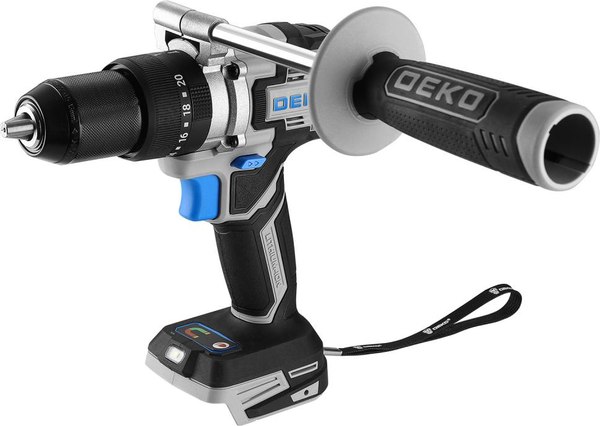 Аккумуляторная дрель-шуруповерт Deko DKCID20 PRO / 063-4457